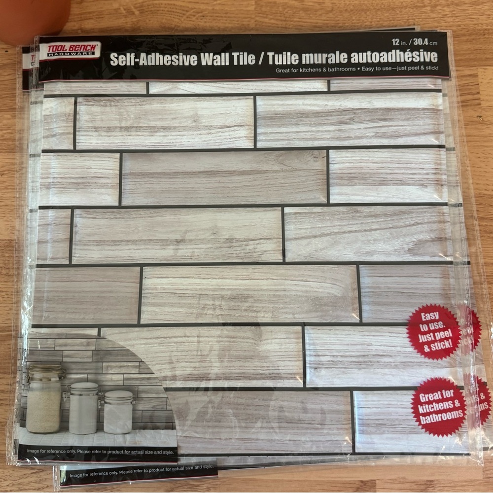 6pc Self Adhesive Wall Tiles